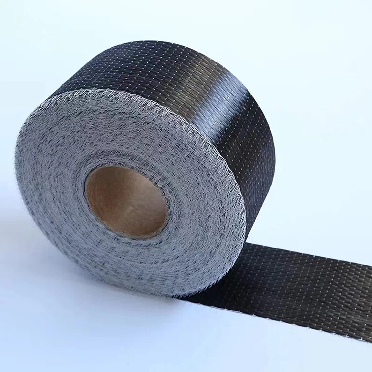 Tela de fibra de carbono unidireccional de 12k