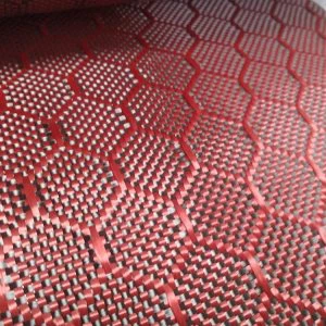 Tela de fibra de carbono hexagonal