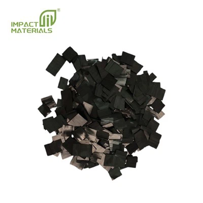 48k superficie de carbono picado estabilizado con escamas estabilizadas
